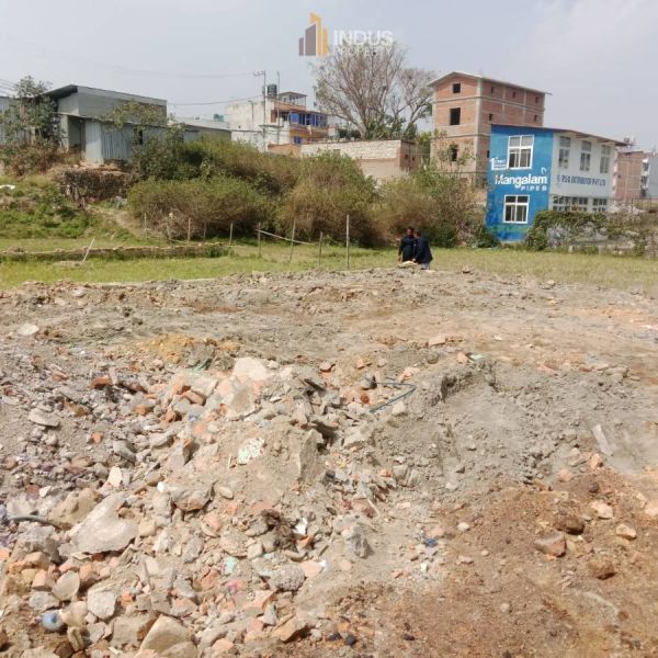 4 roapni land on sale at Shital height, Imadol 13 ft road