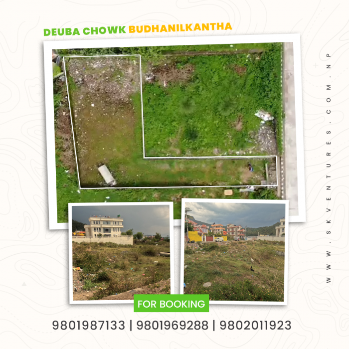 Exclusive  plot with housing facility at Deuba Chowk Budhanilkantha