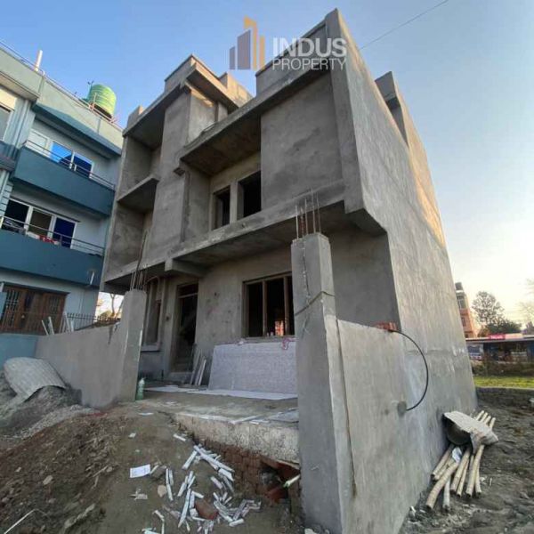 2.5 storey house with 5 beds on sale at Balkot Bhaktapur