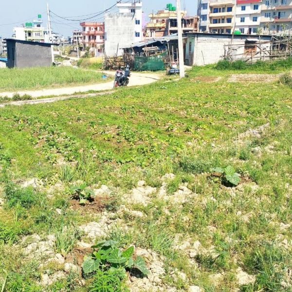 Land in sale 25aana in dadhikot bhaktapur