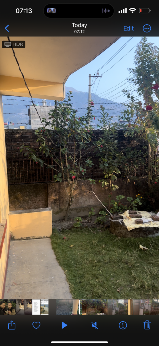 Selling land and a small house.