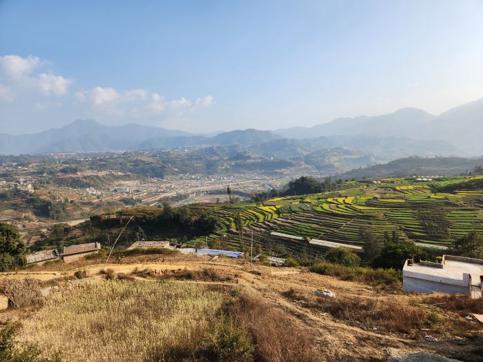 Beautiful 1 Story 5 Aana House with Mountain View in Bansbari, Dakshinkali for 1 Crore Only