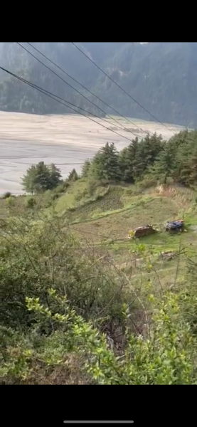 Farm house and farmland 