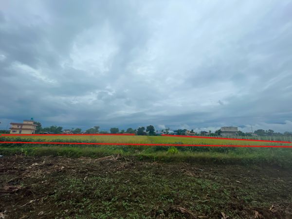 Land with house sell