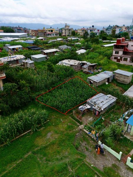 Residential Land on sell at Machhegaun, Bhakteparti, KTM