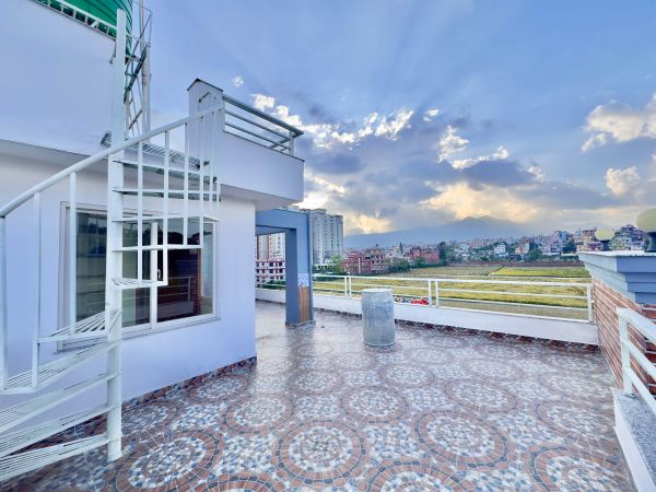 New 4 Story South Faced Scenic House Sale At Dhapakhel, Lalitpur