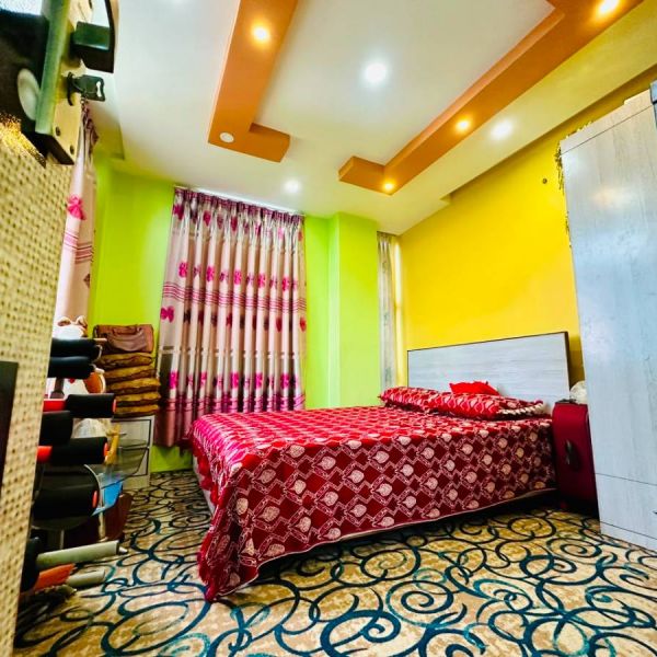 Modern 3-Storey house for sale in  United Colony Phase II, Changathali, Lalitpur