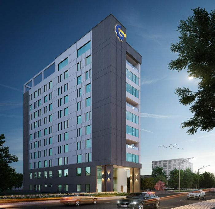 Newly constructed building available for office space