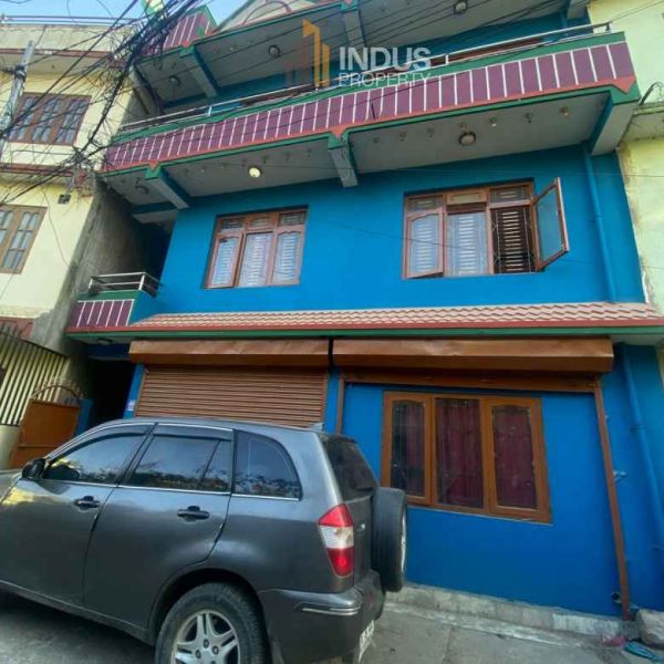 3 storey house with 10 beds on sale at Gathaghar, Bhaktapur