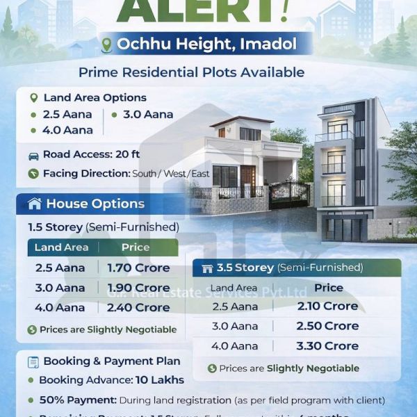 Pre Booking Sasto House