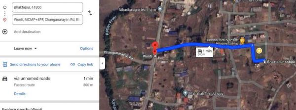 Bhaktapur Nagarpalika-10 ma 9 Aana plotting jagga