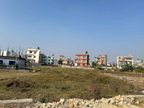 Huge commercial land for rent in Tikathali, Lalitpur.  Unexpected low price.