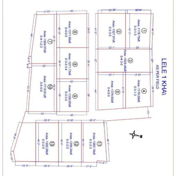 Land on sell in plotting in Lele Lalitpur