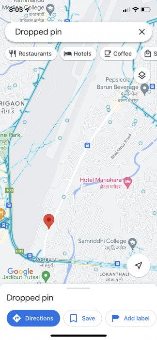 Shutter and shop space