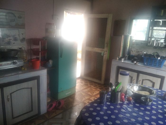 House neart checkpost only 100m from main road withnCheap price