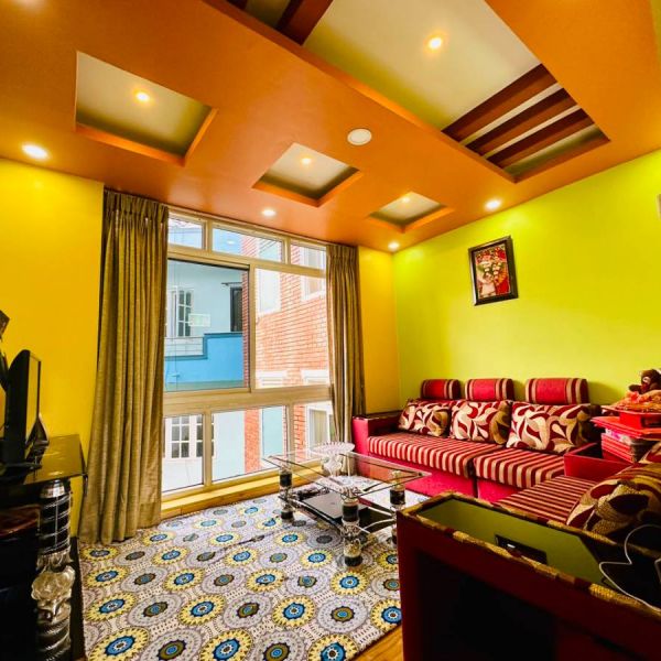 Modern 3-Storey house for sale in  United Colony Phase II, Changathali, Lalitpur