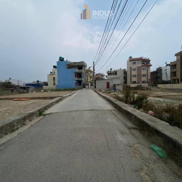 4.5 aana Land on sale at Gothatar Kathmandu 13 ft road