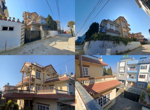 fully furnished 2.5 storey bungalow on sale at Dadhikot Bhaktapur 