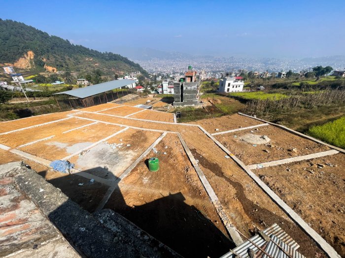 14 piece plotting land for sale in Matatirtha Dhaksi Kathmandu