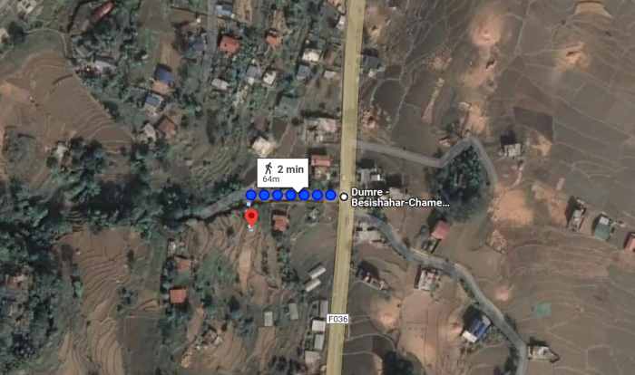 11 ropani land for sale in  Paundi Dhik Lahure Beshi  7 Sundarbazar Lamjung