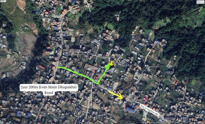 Land for sale in Dhapakhel