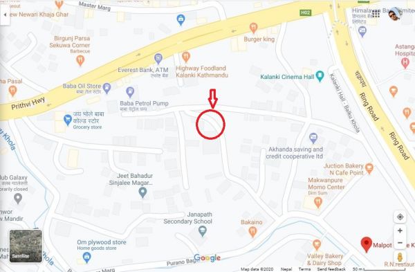 3.5 Aana Land on Urgent Sale at Kalanki