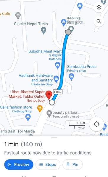 Land on sale near by triyog school and new tokha bhatbatini