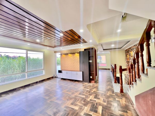 New 4 Story South Faced Scenic House Sale At Dhapakhel, Lalitpur