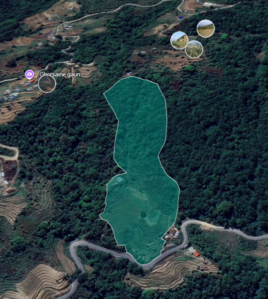 Prime Highway-Touch Land for Sale in Nagarkot!