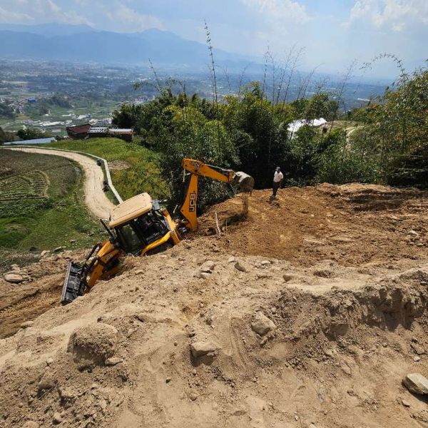 Land on sell Telkot Chhaling batw 1.5km vitra