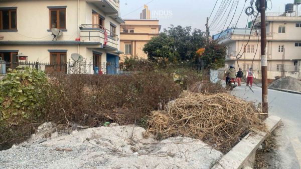 4 aana 3 paisa west facing land  on sale at Gothatar, Kathmandu