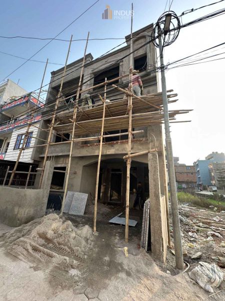 house built on 3 aana 1 paisa 2 daam land on sale at Tikathali, Imadol
