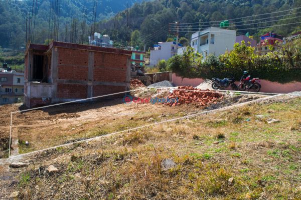 4 Aana land piece for sale at Thankot, Near Chandragiri Cable Car Chowk