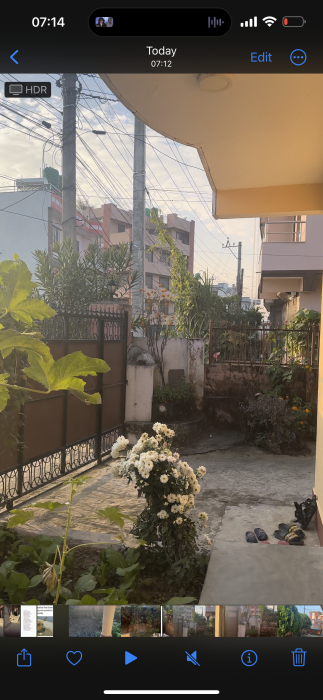 Selling land and a small house.