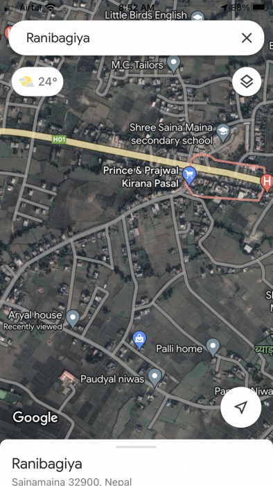 5 Katta land for sale in Ranibagiya, Sainamaina, 32900 5 Katta land for sale in Ranibagiya, Sainamaina, 32900