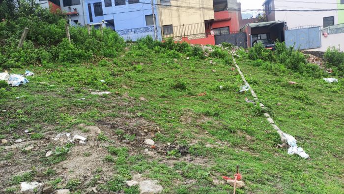 Plotted land for sell at Green village colony Ramkot nagarjun  2.8 km from solti do bato bafal.