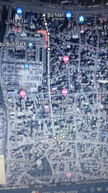 Commercial land sell in Mephi near Mitranagar  in Samakhusi inside ringroad