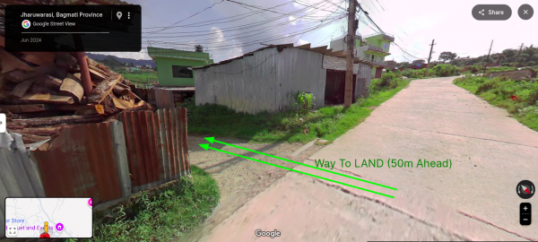 Godawari Municipality ma parne Jharuwarasi VDC-07 ma raheyko jagga bikrima