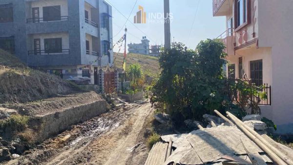 20 ft  road vayeko land on sale at Duwakot, Bhaktapur