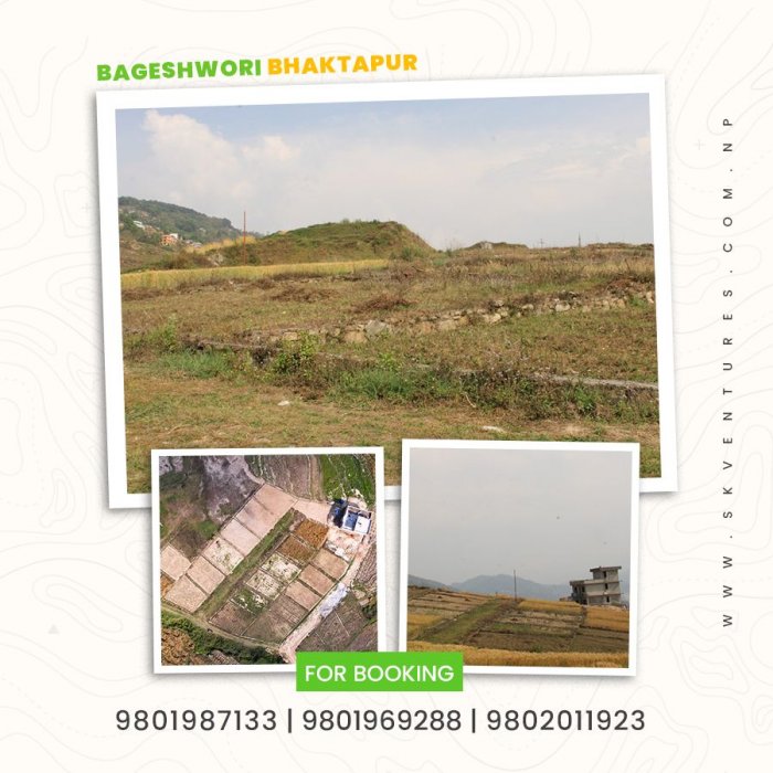 Bageshwori Bhaktapur plotted land on Sale
