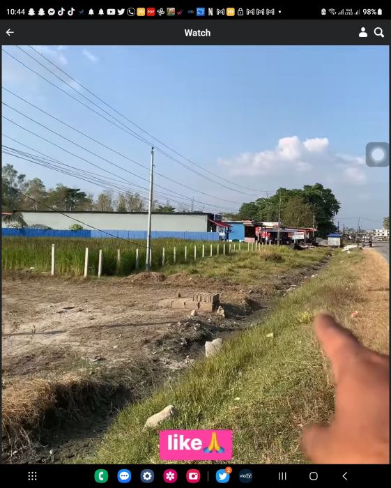 Jhapa jilla ko Bhadrapur ko Jhapa chok ko land sell