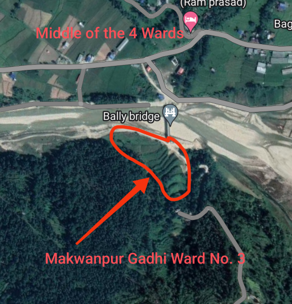 16 Ropani Land for Sale. 10 Km near Hetauda City