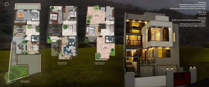 Very new Residential house at Budanilkantha on Sale