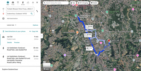 Land for Sale at Godamchaur, Godawari-1, Near harisiddhi 