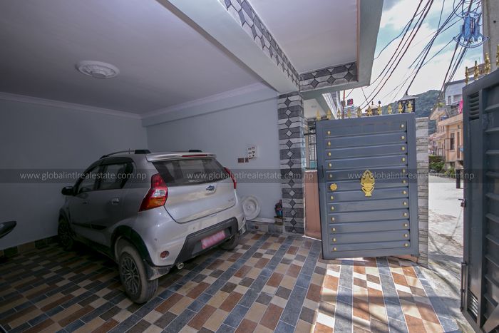 New attractive house for urgent sale near Jayanepal Chowk, 1.5 km from Balaju New Bus Park.