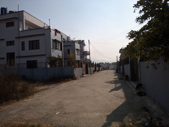 New land sell near bode footsal training centre Bhaktapur 