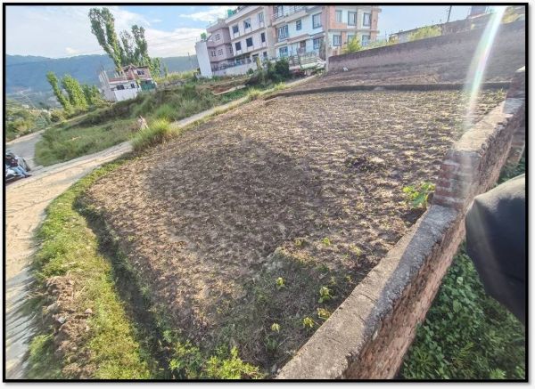 Land sale at Sipadole planning 20ft road access