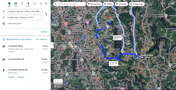 Land for Sale at Godamchaur, Godawari-1, Near harisiddhi 