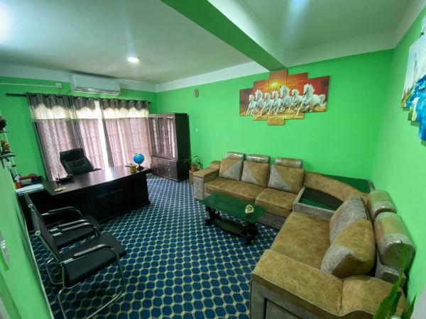 Fully furnished office space for rent at sukedhara ringroad track