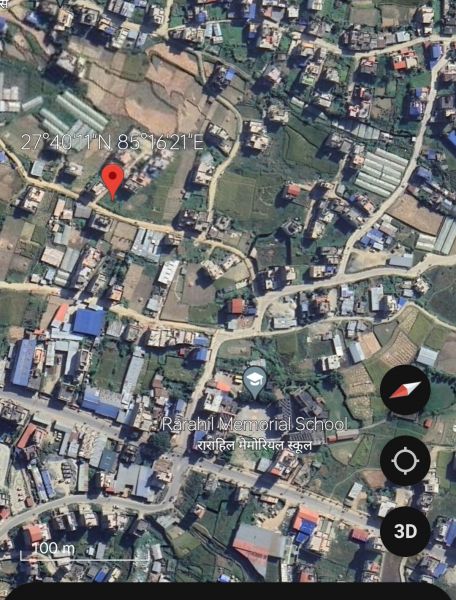 Land for sale at Rarahill School Kirtipur